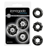 Buy Renegade - Dyno Rings - Black Cock Rings - Set of 3 at NZ’s Mega Adult Toys Store. Discover premium sex toys with discreet shipping at the best price in NZ