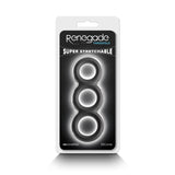 Buy Renegade Threefold - Black - Black Cock & Balls Rings at NZ’s Mega Adult Toys Store. Discover premium sex toys with discreet shipping at the best price in NZ