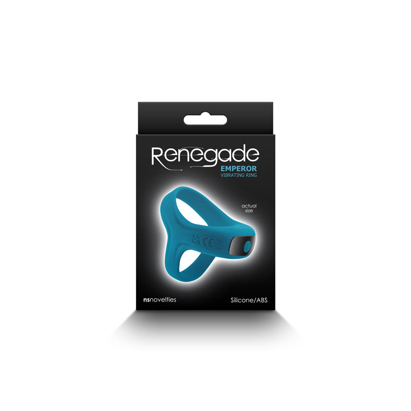 Buy Renegade Emperor - Teal - Teal USB Rechargeable Vibrating Cock & Ball Rings at NZ’s Mega Adult Toys Store. Discover premium sex toys with discreet shipping at the best price in NZ