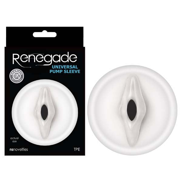 Buy Renegade Universal Pump Sleeve - Clear Vagina - Shaped Penis Pump Sleeve at NZ’s Mega Adult Toys Store. Discover premium sex toys with discreet shipping at the best price in NZ