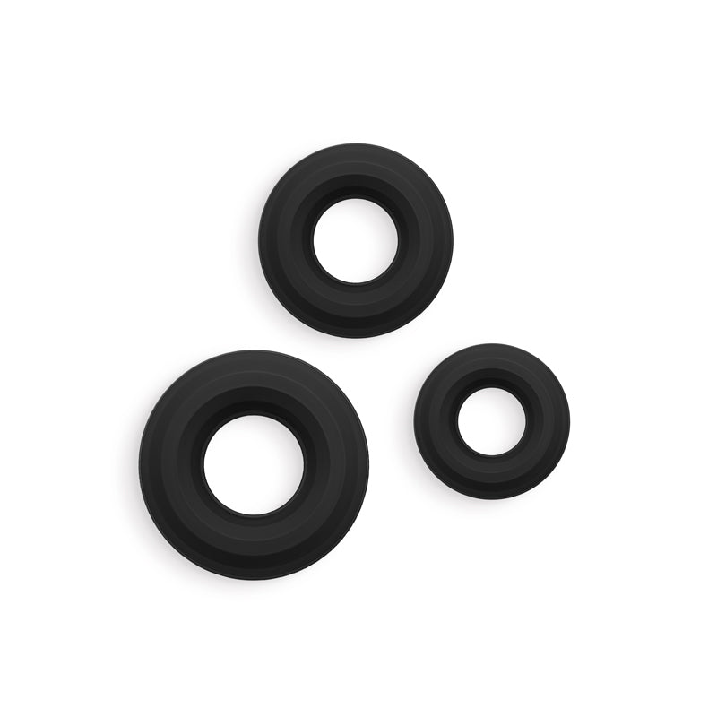 Buy Renegade 3pc Fireman Rings - Black - Black Cock Rings - Set of 3 Sizes at NZ’s Mega Adult Toys Store. Discover premium sex toys with discreet shipping at the best price in NZ