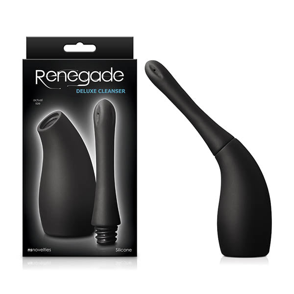 Buy Renegade Deluxe Cleanser - Black Unisex Douche at NZ’s Mega Adult Toys Store. Discover premium sex toys with discreet shipping at the best price in NZ