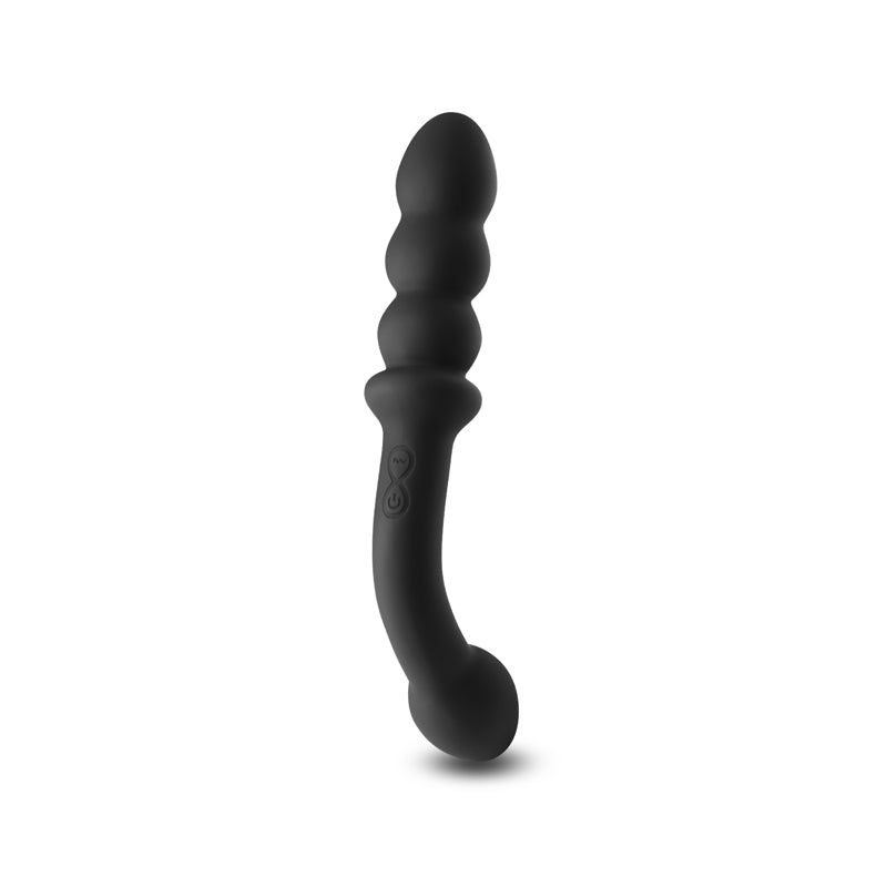 Buy Renegade Duel - Black - Black 21.4 cm USB Rechargeable Vibrating Double Ended Anal Wand at NZ’s Mega Adult Toys Store. Discover premium sex toys with discreet shipping at the best price in NZ