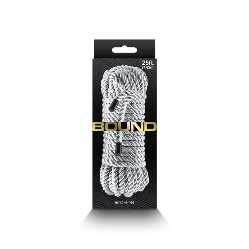 Buy Bound Rope - Silver - Silver Bondage Rope - 7.6 metre length at NZ’s Mega Adult Toys Store. Discover premium sex toys with discreet shipping at the best price in NZ