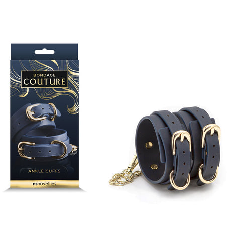 Buy Bondage Couture Ankle Cuffs - Blue - Blue Restraints at NZ’s Mega Adult Toys Store. Discover premium sex toys with discreet shipping at the best price in NZ