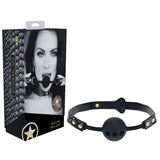 Buy OUCH! Florence Collection - Silicone Ball Gag - Black Breathable Mouth Restraint at NZ’s Mega Adult Toys Store. Discover premium sex toys with discreet shipping at the best price in NZ