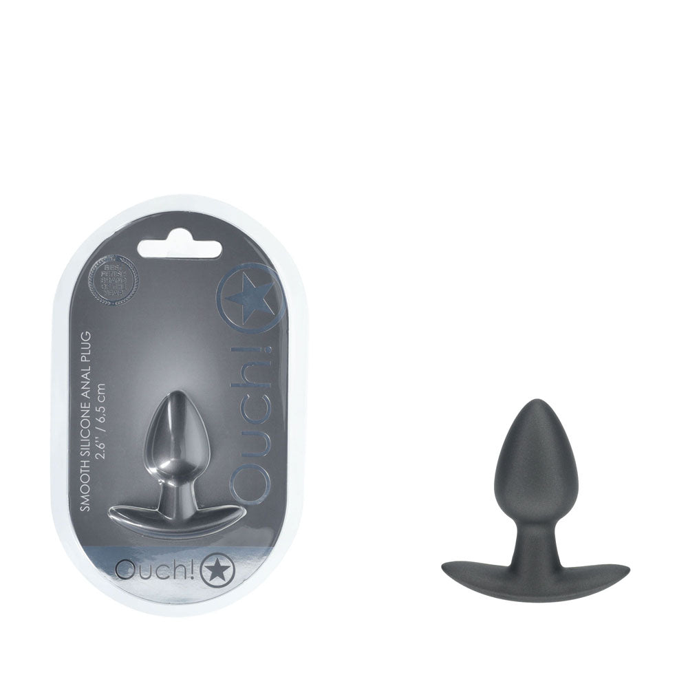 Buy OUCH! Anal Plug - Small - Gun Metal - Gun Metal Grey 6.5 cm Small Butt Plug at NZ’s Mega Adult Toys Store. Discover premium sex toys with discreet shipping at the best price in NZ