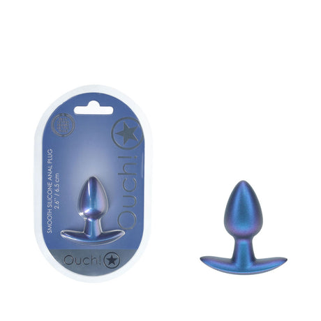 Buy OUCH! Anal Plug - Small - Metallic Blue - Metallic Blue 6.5 cm Small Butt Plug at NZ’s Mega Adult Toys Store. Discover premium sex toys with discreet shipping at the best price in NZ