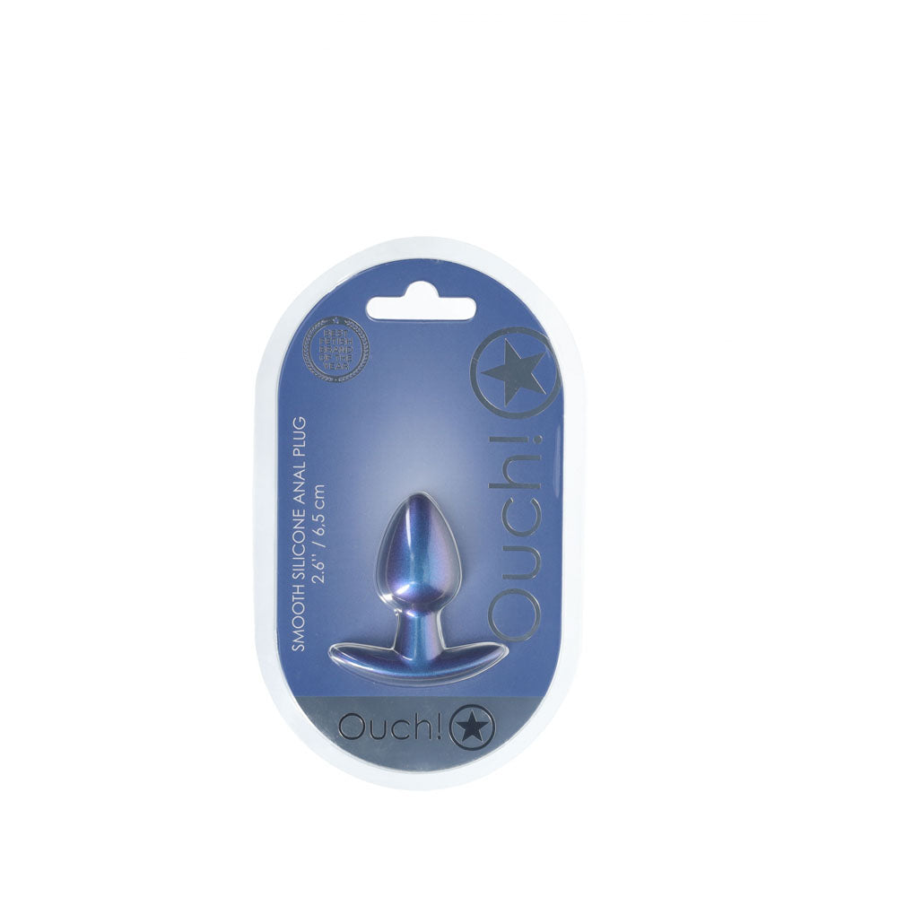 Buy OUCH! Anal Plug - Small - Metallic Blue - Metallic Blue 6.5 cm Small Butt Plug at NZ’s Mega Adult Toys Store. Discover premium sex toys with discreet shipping at the best price in NZ