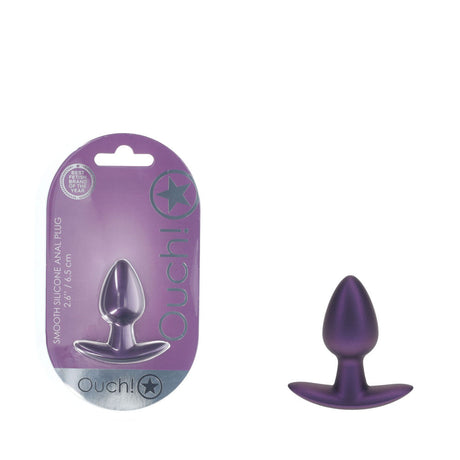 Buy OUCH! Anal Plug - Small - Metallic Purple - Metallic Purple 6.5 cm Small Butt Plug at NZ’s Mega Adult Toys Store. Discover premium sex toys with discreet shipping at the best price in NZ