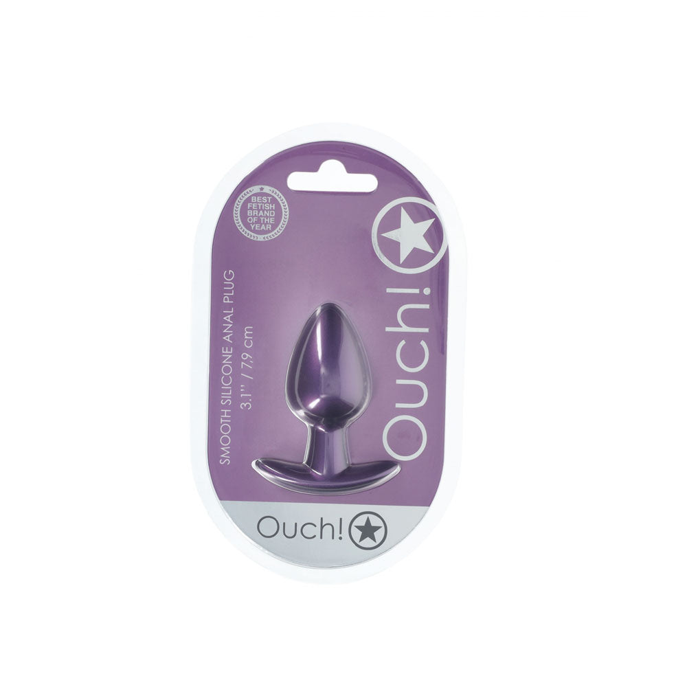 Buy OUCH! Anal Plug - Medium - Metallic Purple - Metallic Purple 7.9 cm Medium Butt Plug at NZ’s Mega Adult Toys Store. Discover premium sex toys with discreet shipping at the best price in NZ