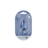 Buy OUCH! Anal Plug - Large - Metallic Blue - Metallic Blue 8.9 cm Large Butt Plug at NZ’s Mega Adult Toys Store. Discover premium sex toys with discreet shipping at the best price in NZ