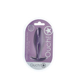 Buy OUCH! Oval Anal Plug - Metallic Purple - Metallic Purple 11.7 cm Butt Plug at NZ’s Mega Adult Toys Store. Discover premium sex toys with discreet shipping at the best price in NZ