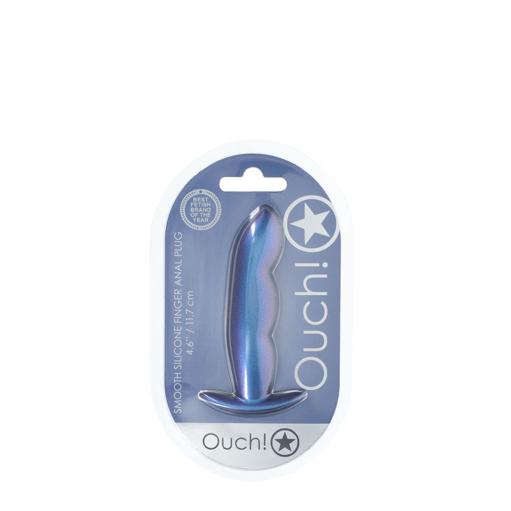 Buy OUCH! Finger Anal Plug - Metallic Blue - Metallic Blue 11.7 cm Butt Plug at NZ’s Mega Adult Toys Store. Discover premium sex toys with discreet shipping at the best price in NZ