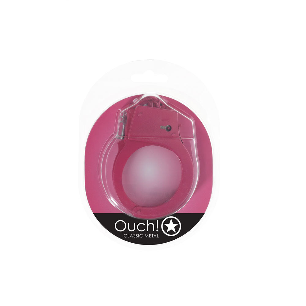 Buy OUCH! Classic Metal Cuffs - Pink - Pink Restraints at NZ’s Mega Adult Toys Store. Discover premium sex toys with discreet shipping at the best price in NZ