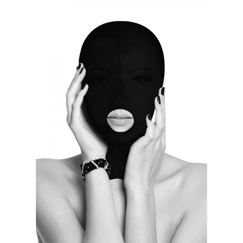 Buy OUCH! Black & White Submission Mask - Black Hood Mask at NZ’s Mega Adult Toys Store. Discover premium sex toys with discreet shipping at the best price in NZ