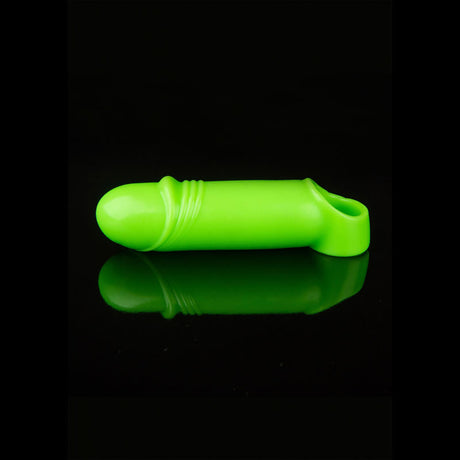 Buy OUCH! Glow In The Dark Smooth Thick Stretchy Penis Sleeve - Glow in Dark 16 cm Penis Extension Sleeve at NZ’s Mega Adult Toys Store. Discover premium sex toys with discreet shipping at the best price in NZ