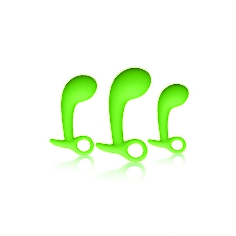 Buy OUCH! Glow In The Dark Prostate Kit - Glow in Dark Prostate Massagers - Set of 3 at NZ’s Mega Adult Toys Store. Discover premium sex toys with discreet shipping at the best price in NZ