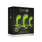 Buy OUCH! Glow In The Dark Prostate Kit - Glow in Dark Prostate Massagers - Set of 3 at NZ’s Mega Adult Toys Store. Discover premium sex toys with discreet shipping at the best price in NZ