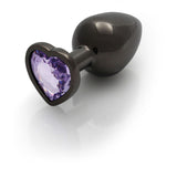 Buy OUCH! Heart Gem Gunmetal Butt Plug - Large - Gunmetal 9.3 cm Large Butt Plug with Heart Gem Base at NZ’s Mega Adult Toys Store. Discover premium sex toys with discreet shipping at the best price in NZ