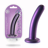 Buy OUCH! Smooth Silicone G - Spot Dildo - 6'' / 14.5 cm - Metallic Purple 14.5 cm Dildo at NZ’s Mega Adult Toys Store. Discover premium sex toys with discreet shipping at the best price in NZ