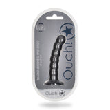 Buy OUCH! Beaded Silicone G - Spot Dildo - 5'' / 13cm - Gunmetal 13 cm Dildo at NZ’s Mega Adult Toys Store. Discover premium sex toys with discreet shipping at the best price in NZ