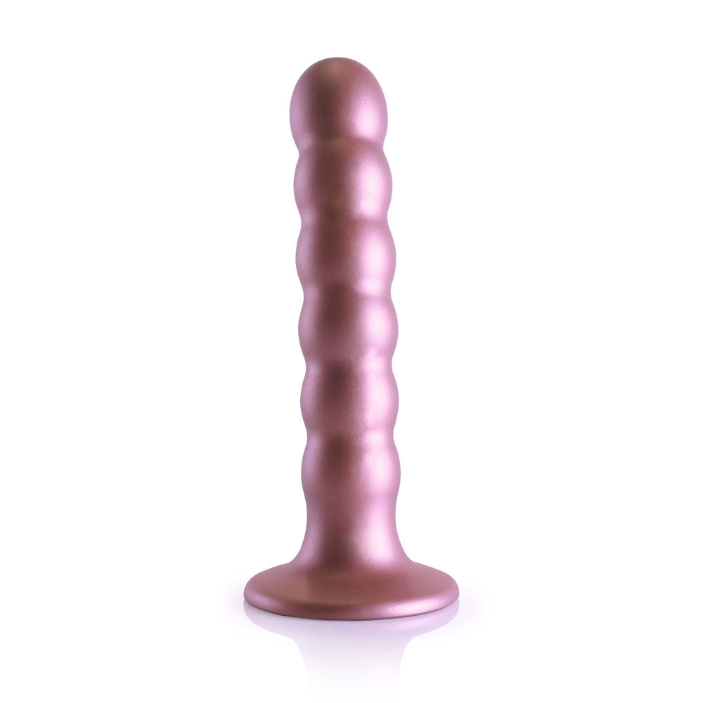 Buy OUCH! Beaded Silicone G - Spot Dildo - 5'' / 13cm - Rose Gold 13 cm Dildo at NZ’s Mega Adult Toys Store. Discover premium sex toys with discreet shipping at the best price in NZ