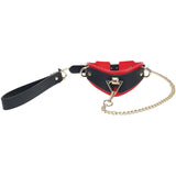 Buy OUCH! Milan Collection - Collar with Leash - Black/Red Restraint at NZ’s Mega Adult Toys Store. Discover premium sex toys with discreet shipping at the best price in NZ