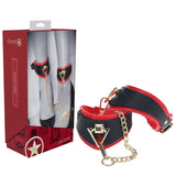 Buy OUCH! Milan Collection - Leg Cuffs - Black/Red Restraints at NZ’s Mega Adult Toys Store. Discover premium sex toys with discreet shipping at the best price in NZ