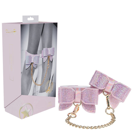 Buy OUCH! Paris Collection - Leg Cuffs - Pink Restraints at NZ’s Mega Adult Toys Store. Discover premium sex toys with discreet shipping at the best price in NZ