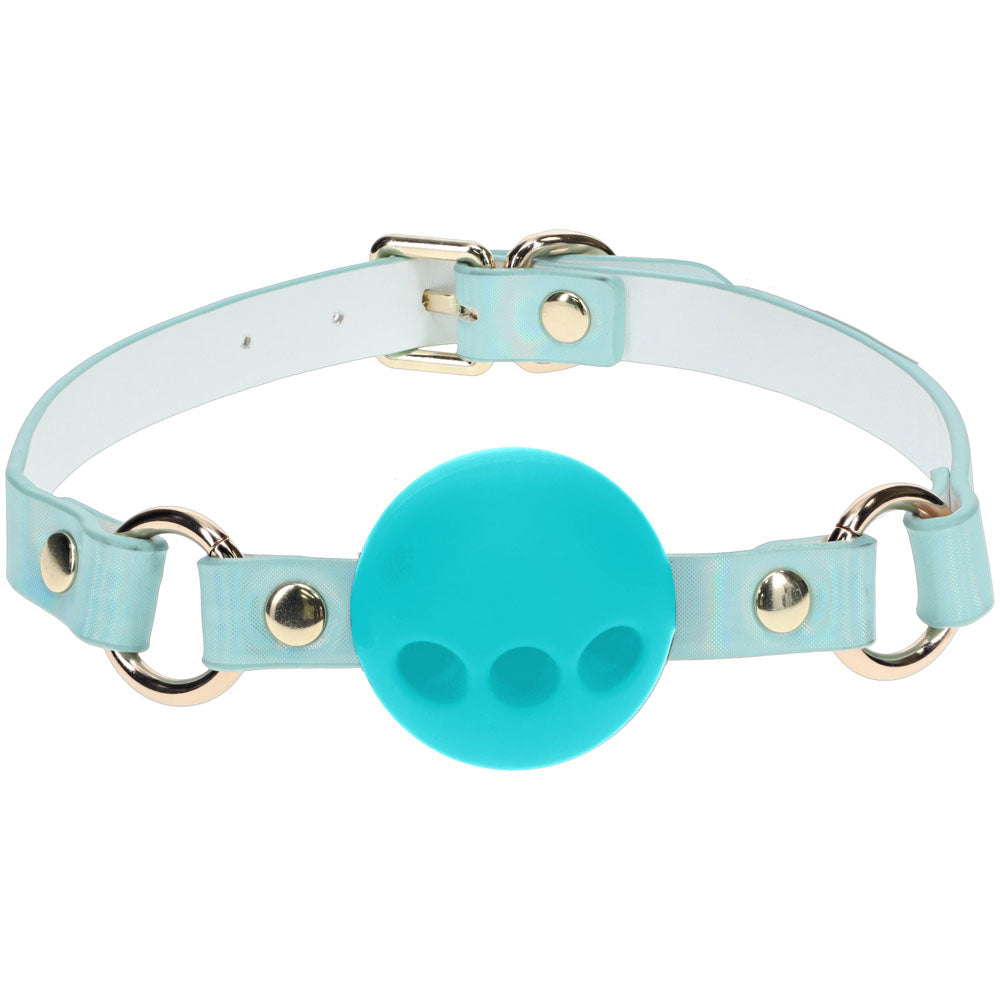 Buy OUCH! Paris Collection - Silicone Ball Gag - Baby Blue Breatheable Mouth Restraint at NZ’s Mega Adult Toys Store. Discover premium sex toys with discreet shipping at the best price in NZ