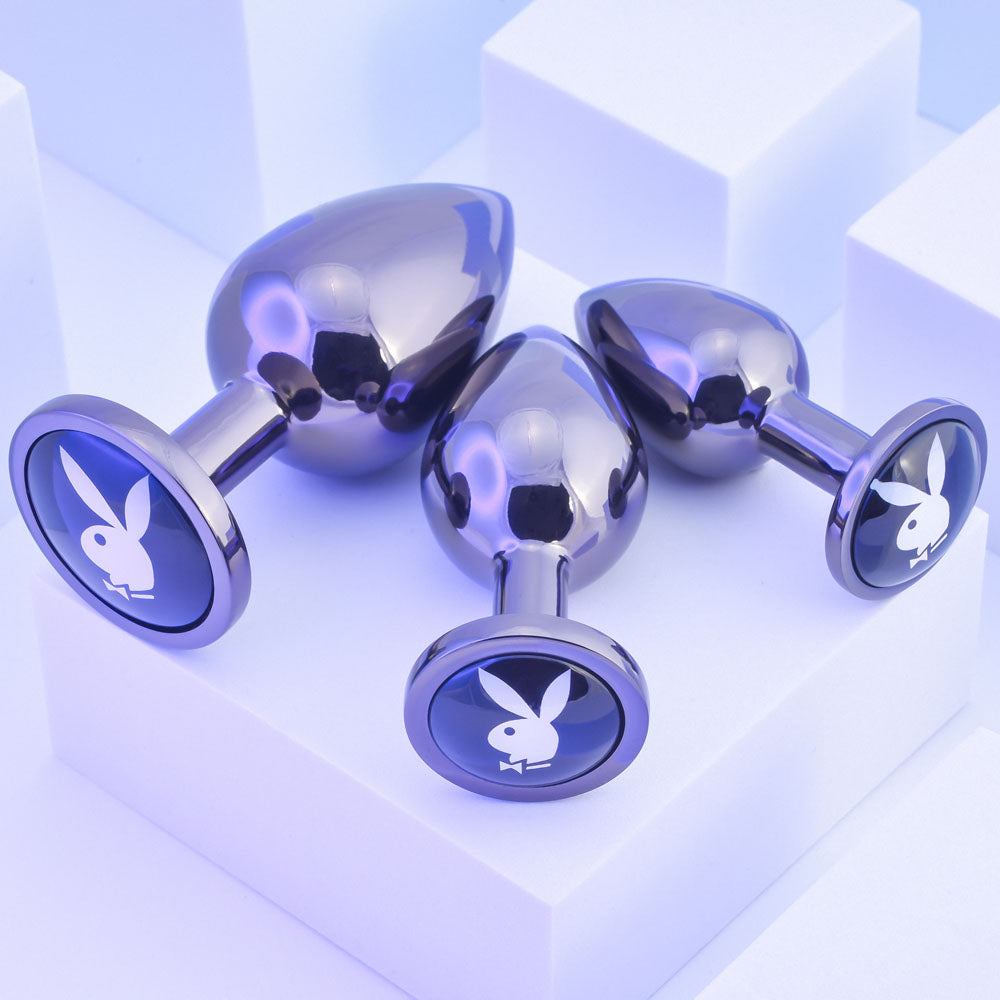 Buy Playboy Pleasure PLEASURE 3 WAYS - Metal Butt Plugs - Set of 3 Sizes at NZ’s Mega Adult Toys Store. Discover premium sex toys with discreet shipping at the best price in NZ