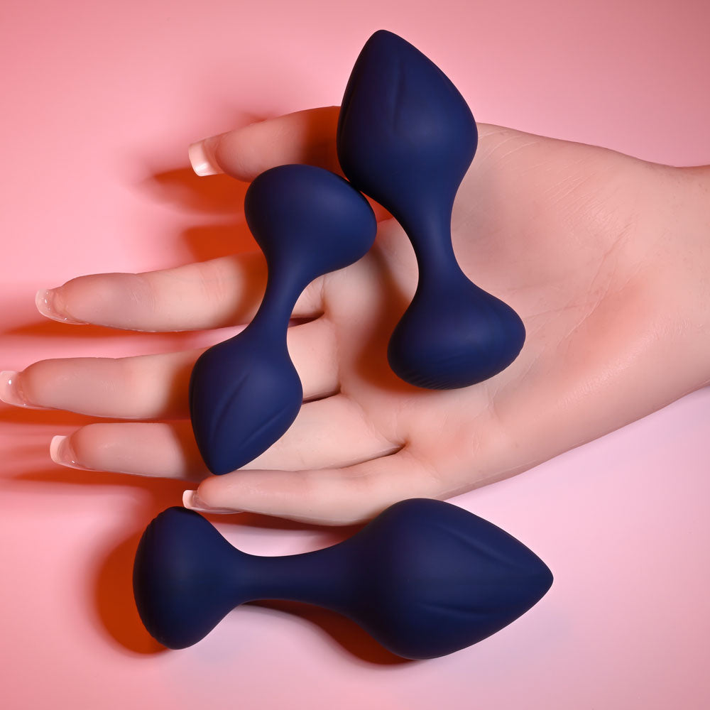 Buy Playboy Pleasure TAIL TRAINER - Black Butt Plugs - Set of 3 Sizes at NZ’s Mega Adult Toys Store. Discover premium sex toys with discreet shipping at the best price in NZ