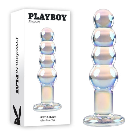 Buy Playboy Pleasure JEWELS BEADS - Clear Glass 12 cm Anal Beads at NZ’s Mega Adult Toys Store. Discover premium sex toys with discreet shipping at the best price in NZ