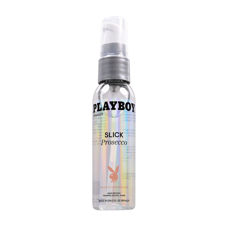 Buy Playboy Pleasure SLICK PROSECCO - 60 ml - Prosecco Flavoured Water Based Lubricant - 60 ml Bottle at NZ’s Mega Adult Toys Store. Discover premium sex toys with discreet shipping at the best price in NZ