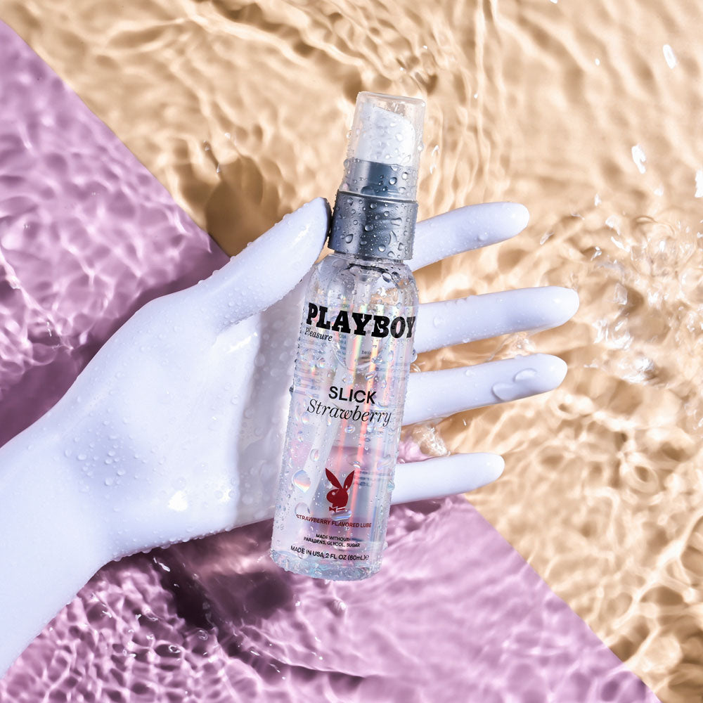 Buy Playboy Pleasure SLICK STRAWBERRY - 60 ml - Strawberry Flavoured Water Based Lubricant - 60 ml Bottle at NZ’s Mega Adult Toys Store. Discover premium sex toys with discreet shipping at the best price in NZ