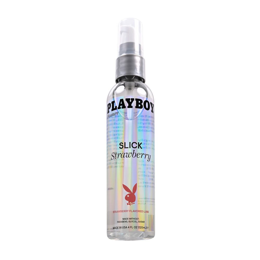 Buy Playboy Pleasure SLICK STRAWBERRY - 120 ml - Strawberry Flavoured Water Based Lubricant - 120 ml Bottle at NZ’s Mega Adult Toys Store. Discover premium sex toys with discreet shipping at the best price in NZ