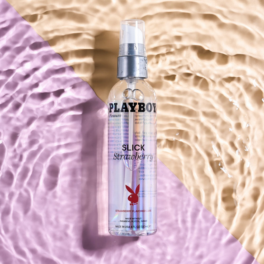 Buy Playboy Pleasure SLICK STRAWBERRY - 120 ml - Strawberry Flavoured Water Based Lubricant - 120 ml Bottle at NZ’s Mega Adult Toys Store. Discover premium sex toys with discreet shipping at the best price in NZ