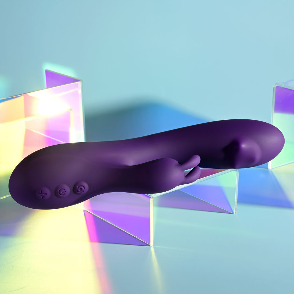 Buy Playboy Pleasure ON REPEAT - Purple 19.7 cm USB Rechargeable Rabbit Vibrator at NZ’s Mega Adult Toys Store. Discover premium sex toys with discreet shipping at the best price in NZ