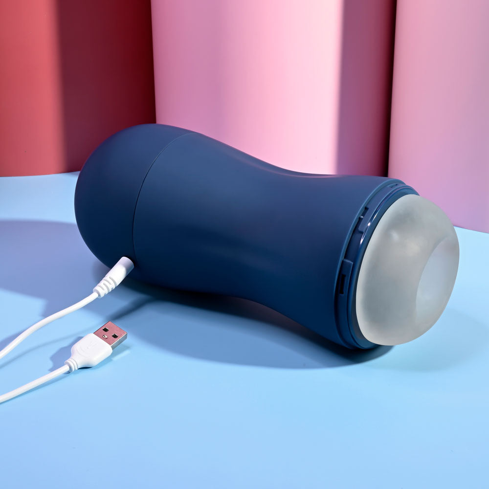 Buy Playboy Pleasure GUSTO - USB Rechargeable Vibrating & Sucking Masturbator at NZ’s Mega Adult Toys Store. Discover premium sex toys with discreet shipping at the best price in NZ