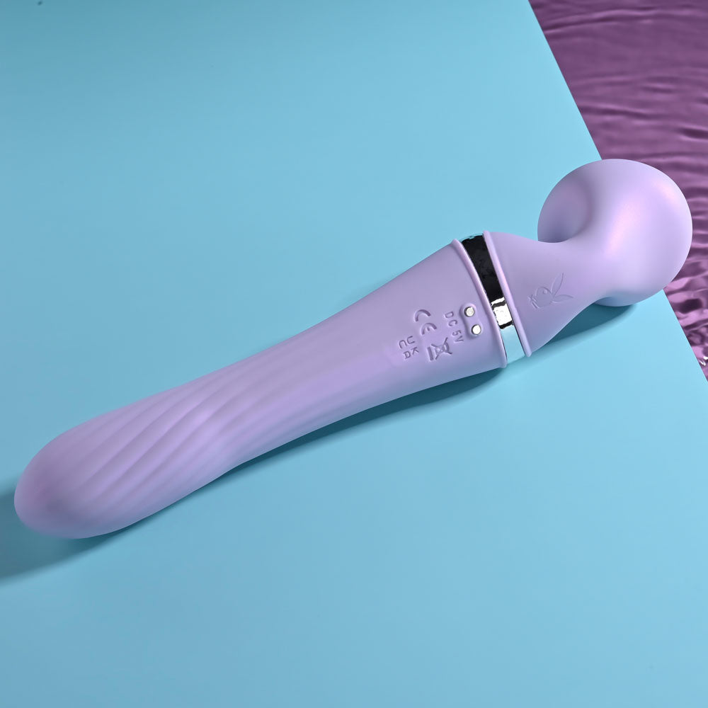 Buy Playboy Pleasure VIBRATO - Lavender 24 cm USB Rechargeable Massage Wand at NZ’s Mega Adult Toys Store. Discover premium sex toys with discreet shipping at the best price in NZ