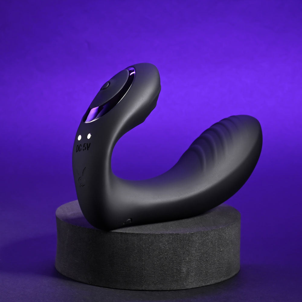 Buy Playboy Pleasure PLAY TIME - Black 12.7 cm USB Rechargeable Vibrator at NZ’s Mega Adult Toys Store. Discover premium sex toys with discreet shipping at the best price in NZ