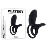 Buy Playboy Pleasure JUST RIGHT - Black USB Rechargeable Vibrating Cock & Balls Rings at NZ’s Mega Adult Toys Store. Discover premium sex toys with discreet shipping at the best price in NZ