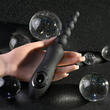 Buy Playboy Pleasure LET IT BEAD - Black 23.1 cm USB Rechargeable Vibrating Anal Beads with Clitoral Suction at NZ’s Mega Adult Toys Store. Discover premium sex toys with discreet shipping at the best price in NZ