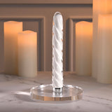 Buy Playboy Pleasure IN A TWIST - White Glass 17.5 cm USB Rechargeable Vibrator at NZ’s Mega Adult Toys Store. Discover premium sex toys with discreet shipping at the best price in NZ