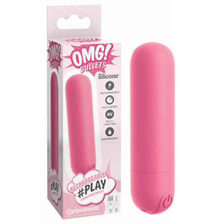 Buy OMG! Bullets #Play - Pink USB Rechargeable Bullet at NZ’s Mega Adult Toys Store. Discover premium sex toys with discreet shipping at the best price in NZ