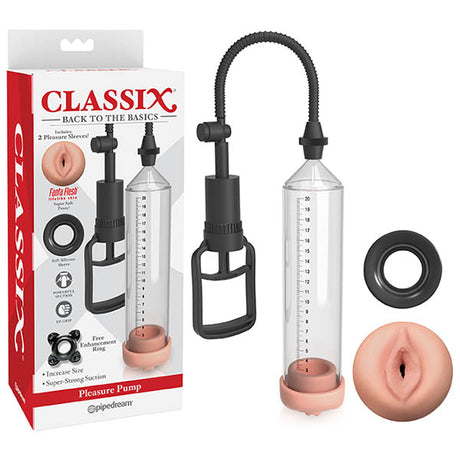 Buy Classix Pleasure Pump - Clear Penis Pump at NZ’s Mega Adult Toys Store. Discover premium sex toys with discreet shipping at the best price in NZ