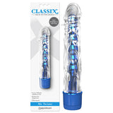 Buy Classix Mr Twister - Metallic Blue 16.5 cm (6'') Vibrator with Clear Sleeve at NZ’s Mega Adult Toys Store. Discover premium sex toys with discreet shipping at the best price in NZ