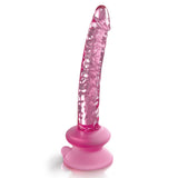 Buy Icicles #86 - Pink 17 cm Glass Dong with Suction Base at NZ’s Mega Adult Toys Store. Discover premium sex toys with discreet shipping at the best price in NZ