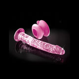 Buy Icicles #86 - Pink 17 cm Glass Dong with Suction Base at NZ’s Mega Adult Toys Store. Discover premium sex toys with discreet shipping at the best price in NZ